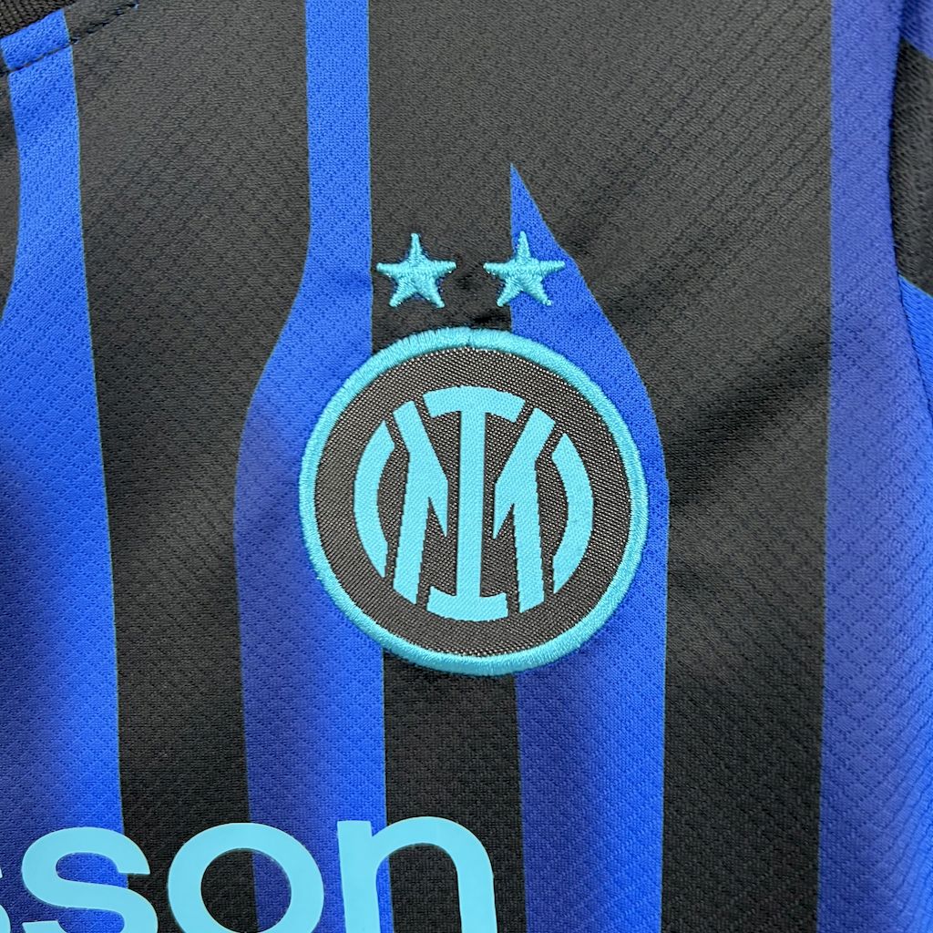 Inter de Milão 2025/26 Conjunto Principal – Criança