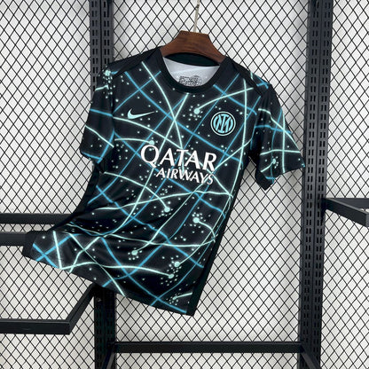 Inter de Milão 2025/26 Camisola de Pré-Jogo – Homem