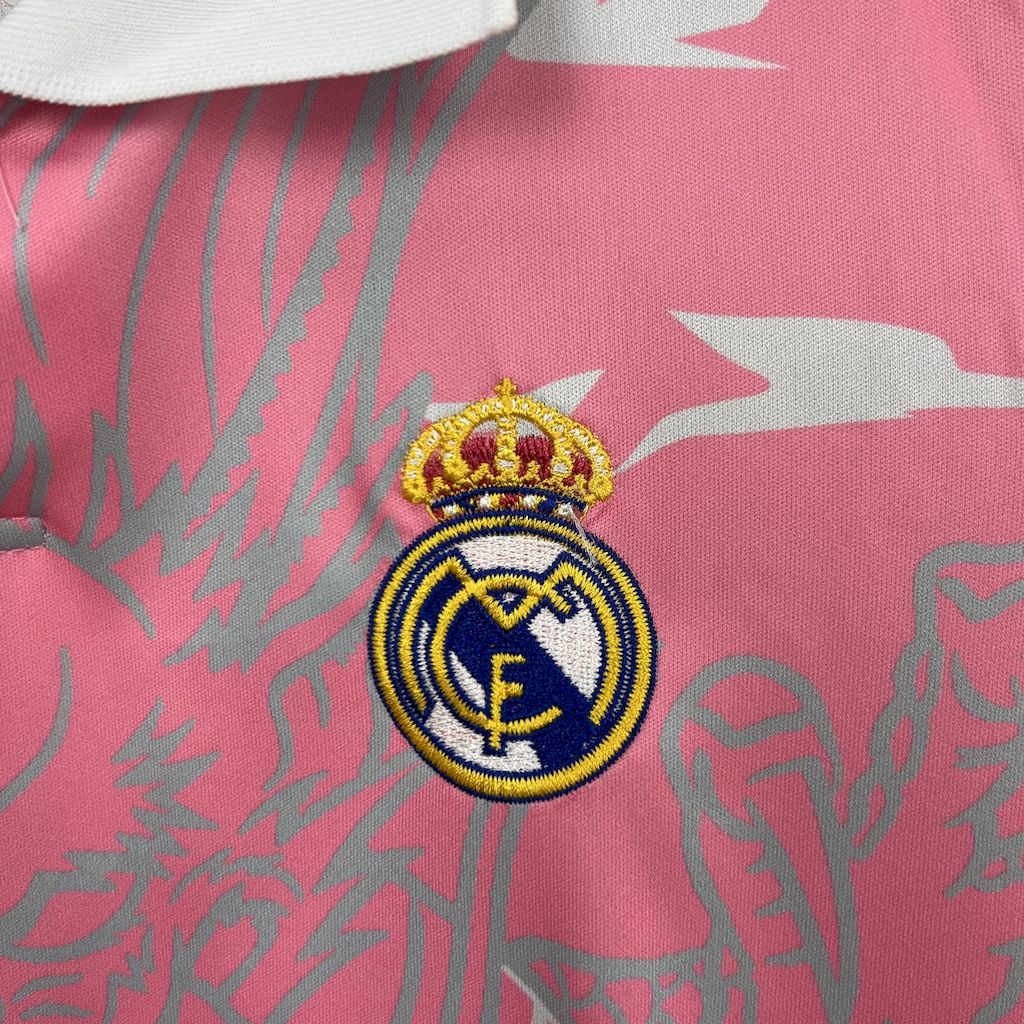Real Madrid 2023/24 Conjunto Especial Rosa Dragon – Criança