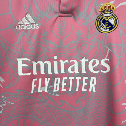 Real Madrid 2023/24 Conjunto Especial Rosa Dragon – Criança