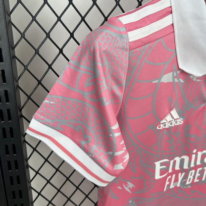 Real Madrid 2023/24 Conjunto Especial Rosa Dragon – Criança