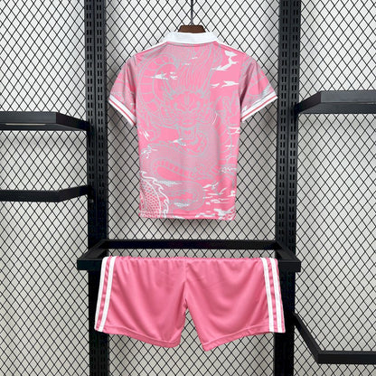 Real Madrid 2023/24 Conjunto Especial Rosa Dragon – Criança