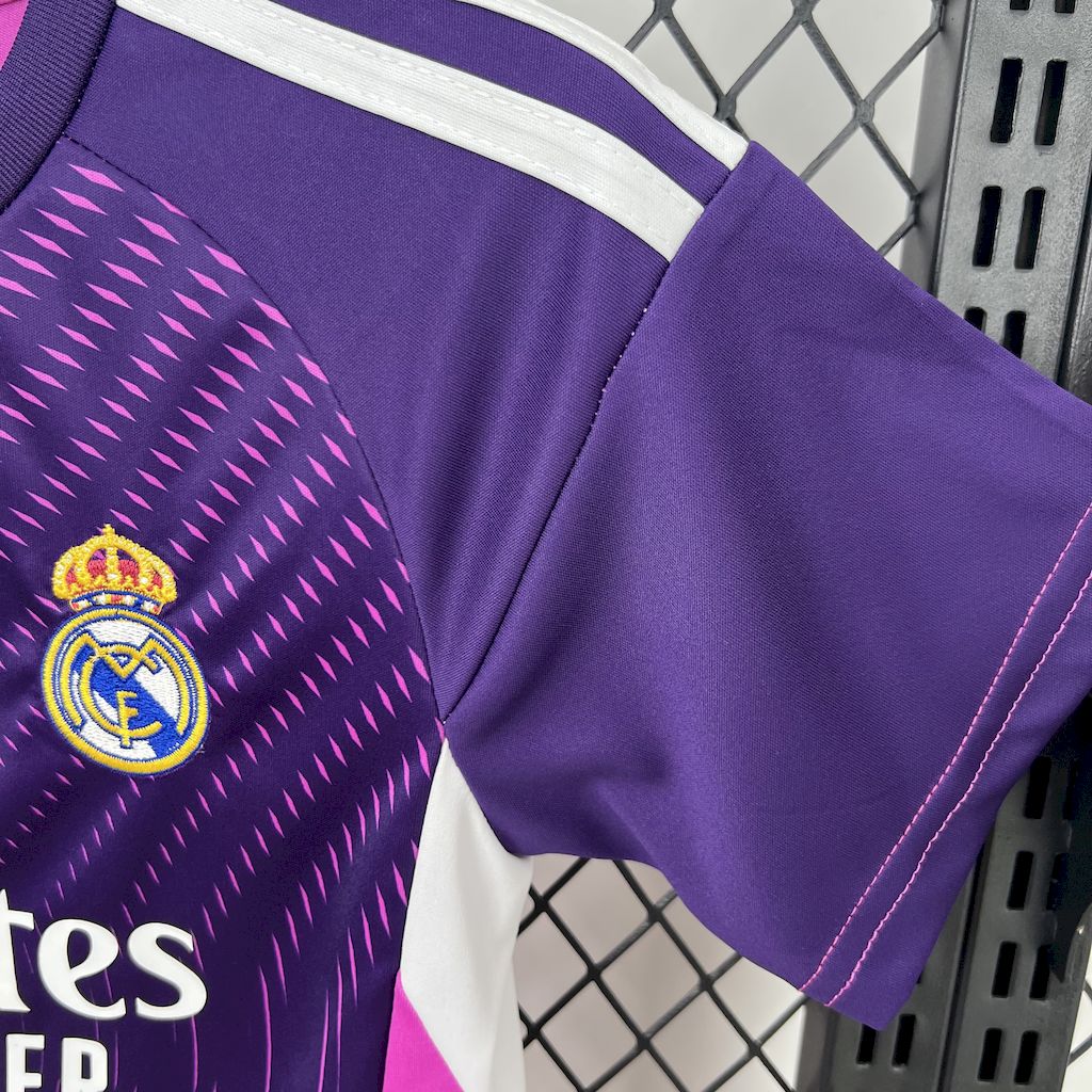 Real Madrid 2025/26 Conjunto de Guarda-Redes – Criança