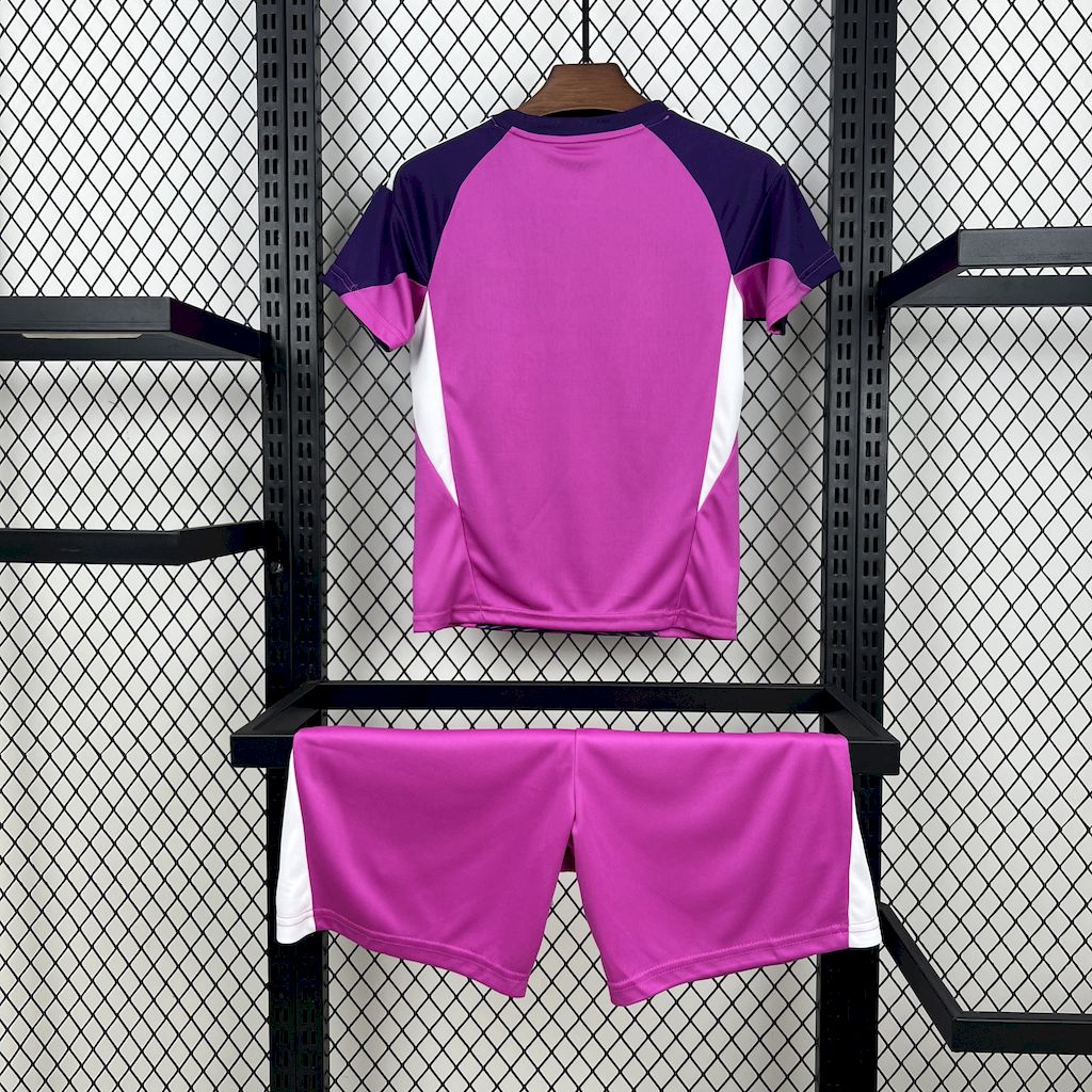 Real Madrid 2025/26 Conjunto de Guarda-Redes – Criança