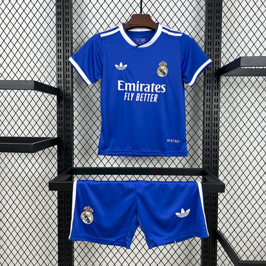 Real Madrid 2025/26 Conjunto Terceiro – Criança
