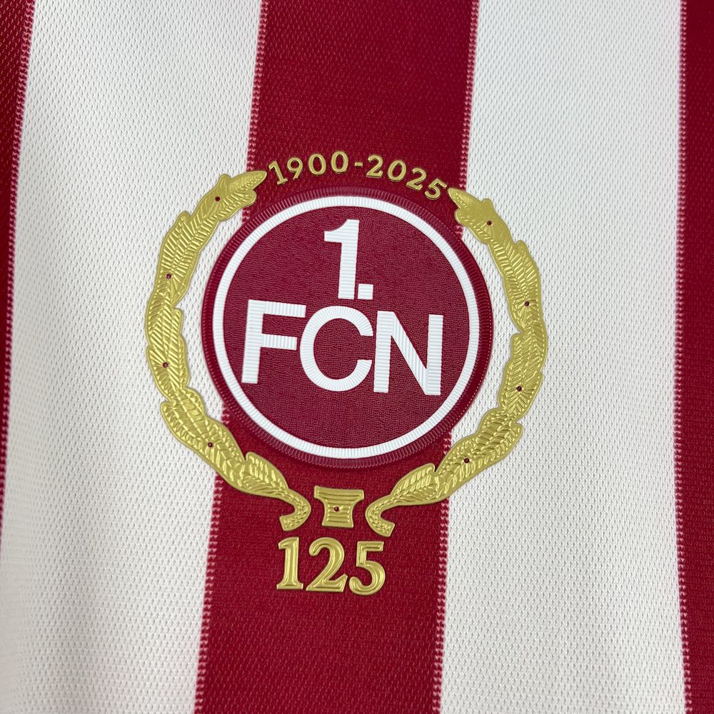 1. FC Nurnberg 2025/26 Camisola 125.º Aniversário – Homem