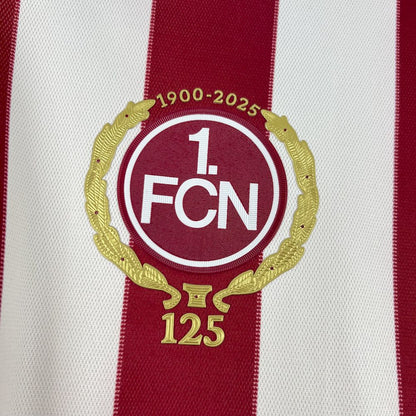 1. FC Nurnberg 2025/26 Camisola 125.º Aniversário – Homem