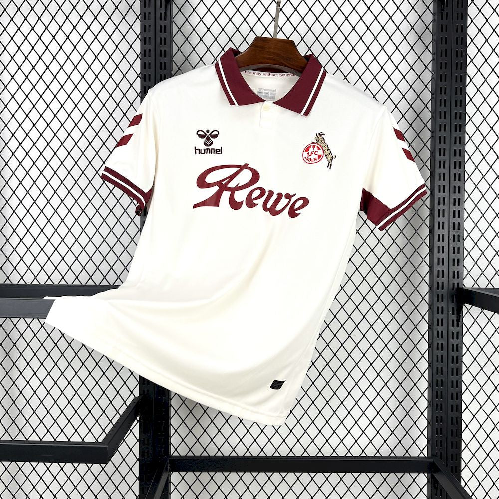 1. FC Köln 2025/26 Camisola Originale Retro – Homem