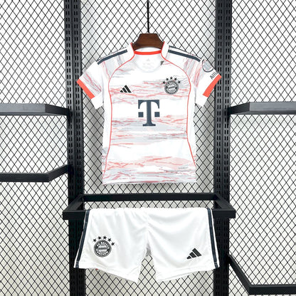 Bayern de Munique 2025/26 Conjunto Alternativo – Criança