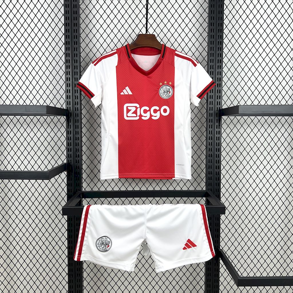 Ajax 2025/26 Conjunto Principal – Criança