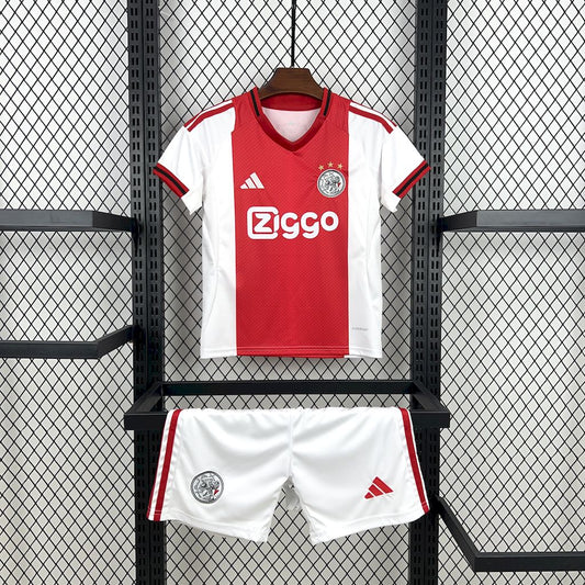 Ajax 2025/26 Conjunto Principal – Criança