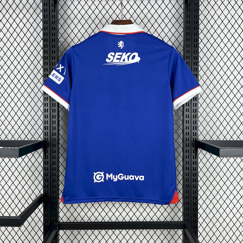 Rangers 2025/26 Camisola Principal – Homem