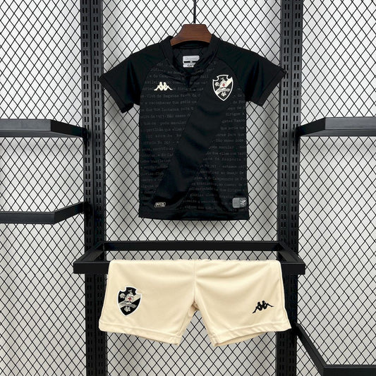 Vasco da Gama 2024/25 Conjunto Preto – Criança