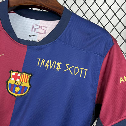 Barcelona 2024/25 Camisola Principal Travis Scott Especial – Homem