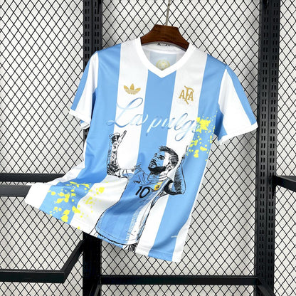 Argentina 2024/25 Camisola AD 50.º Aniversário Messi – Homem