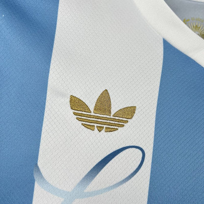 Argentina 2024/25 Camisola AD 50.º Aniversário Messi – Homem