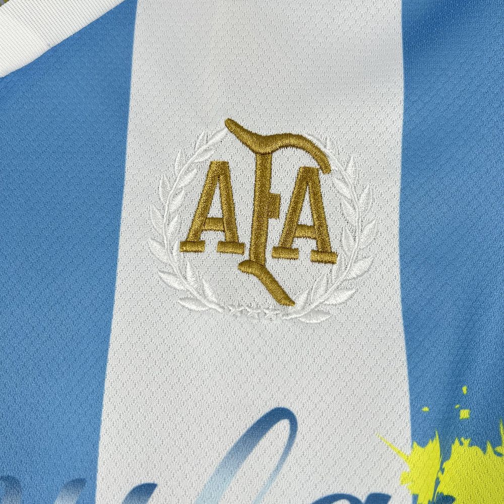 Argentina 2024/25 Camisola AD 50.º Aniversário Messi – Homem