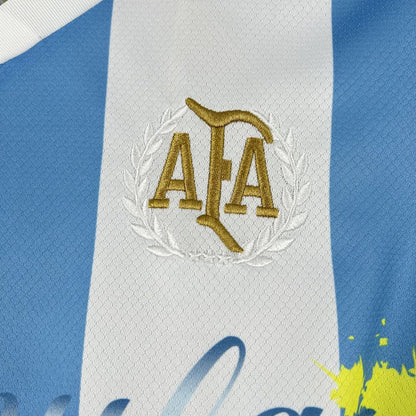 Argentina 2024/25 Camisola AD 50.º Aniversário Messi – Homem