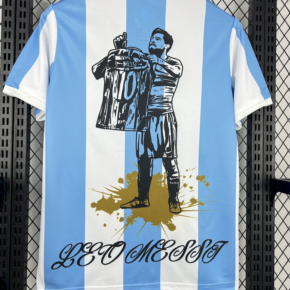 Argentina 2024/25 Camisola AD 50.º Aniversário Messi – Homem