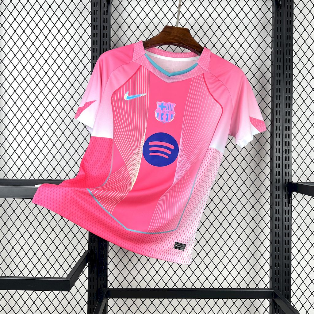Barcelona 2025/26 Camisola Rosa Edição Especial – Homem