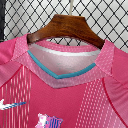 Barcelona 2025/26 Camisola Rosa Edição Especial – Homem