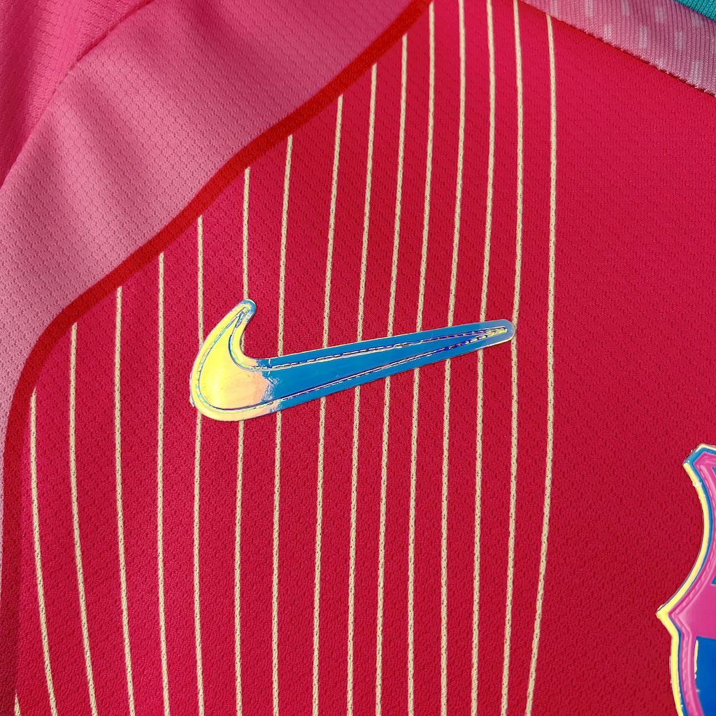 Barcelona 2025/26 Camisola Rosa Edição Especial – Homem