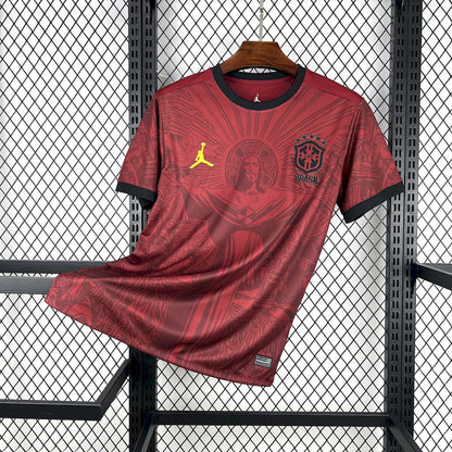 Brasil 2025/26 Camisola Especial Jordan Maroon – Homem
