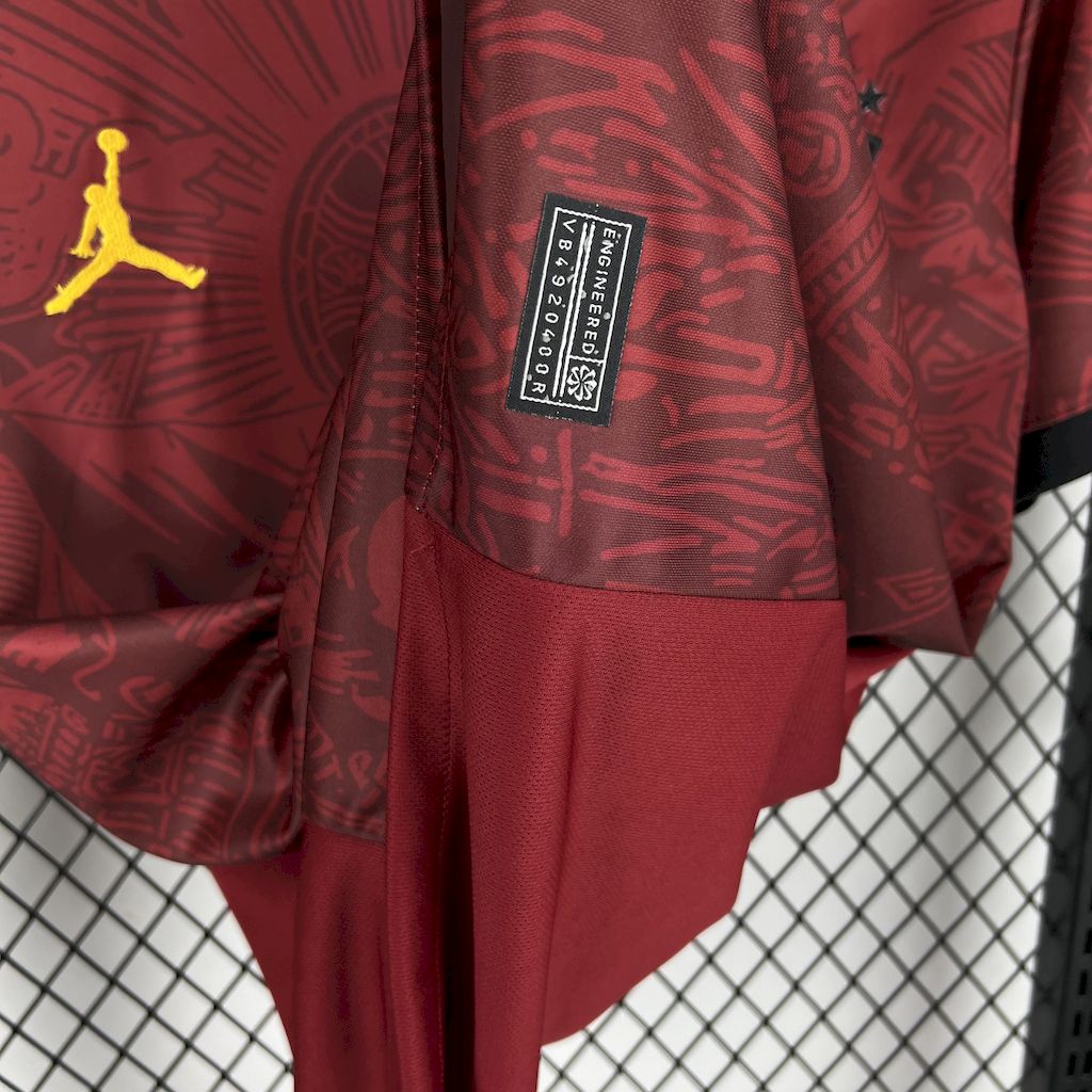 Brasil 2025/26 Camisola Especial Jordan Maroon – Homem