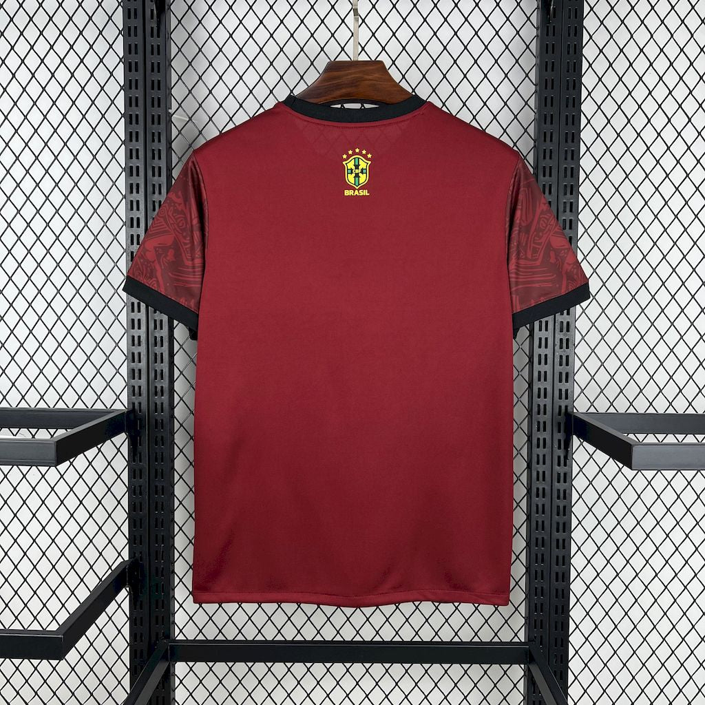 Brasil 2025/26 Camisola Especial Jordan Maroon – Homem