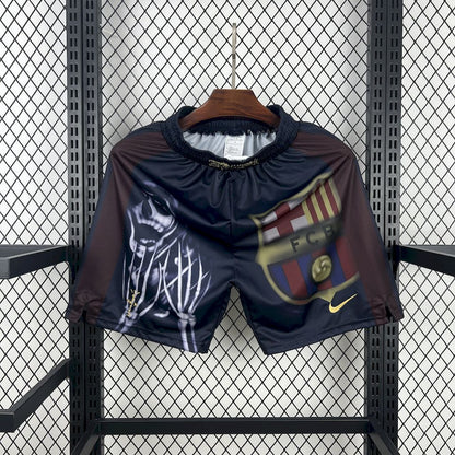 Barcelona Hot Sale 2000/01 Calções Principais Retro Skeleton – Homem
