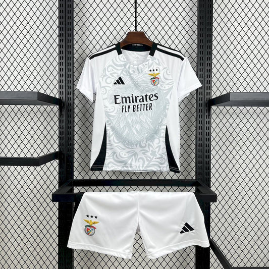 Benfica 2024/25 Conjunto Quarto Conceito – Criança