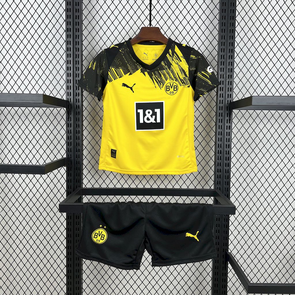 Borussia Dortmund 2025/26 Conjunto Principal – Criança