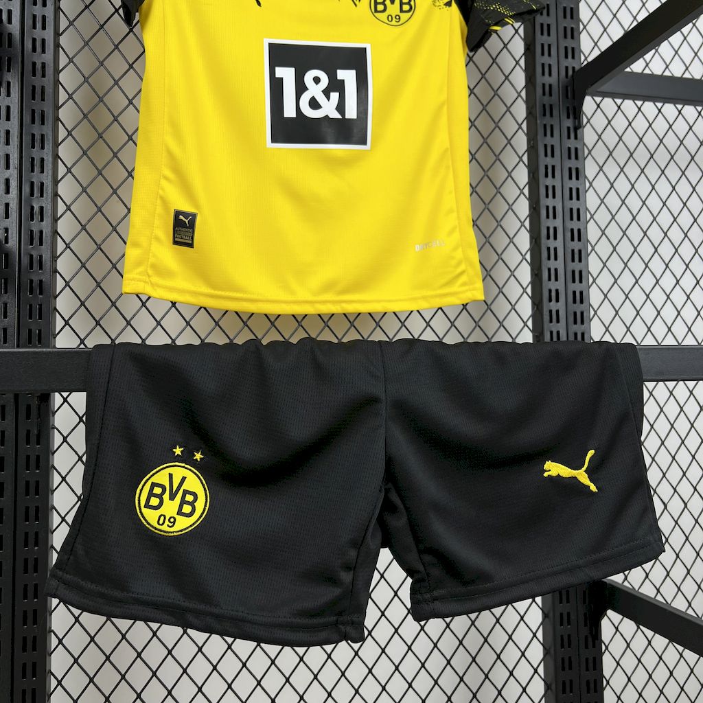 Borussia Dortmund 2025/26 Conjunto Principal – Criança