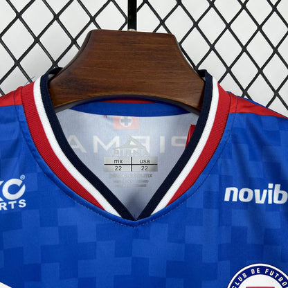 Cruz Azul 2025/26 Conjunto Principal – Criança