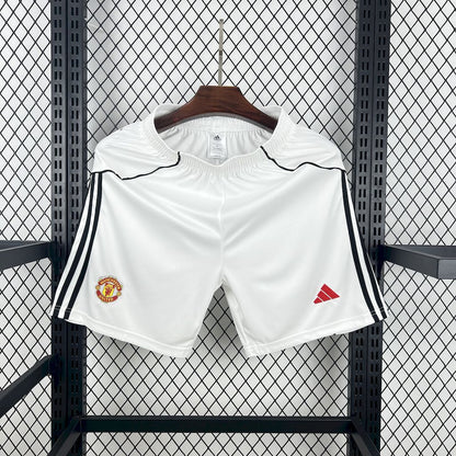 Manchester United 2025/26 Calções Principais – Homem