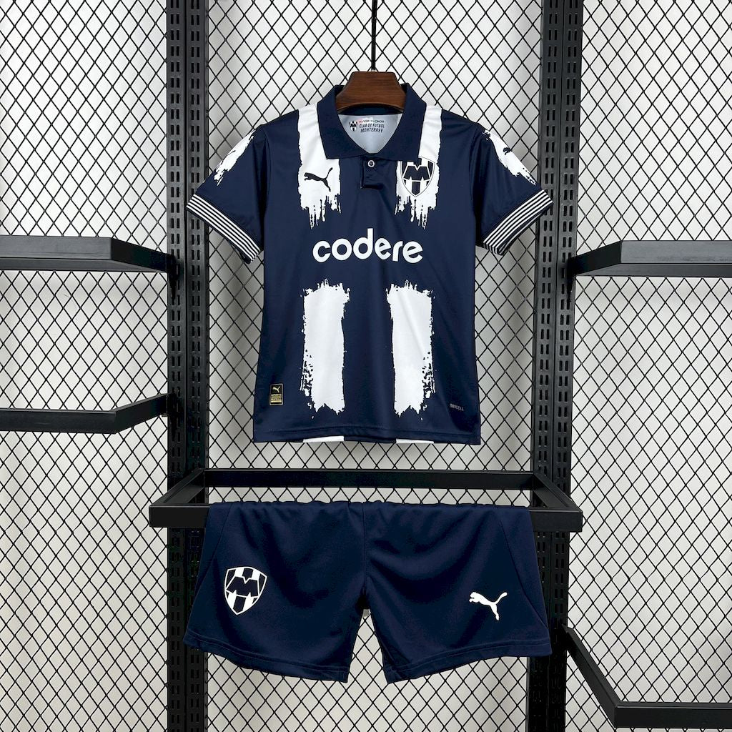 Monterrey 2025/26 Conjunto Principal – Criança