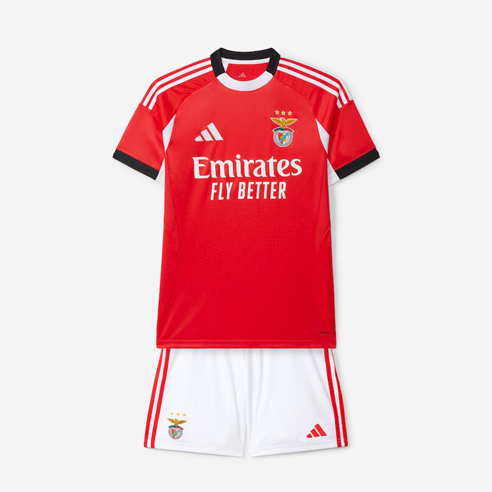 Benfica 2025/26 Conjunto Principal – Criança