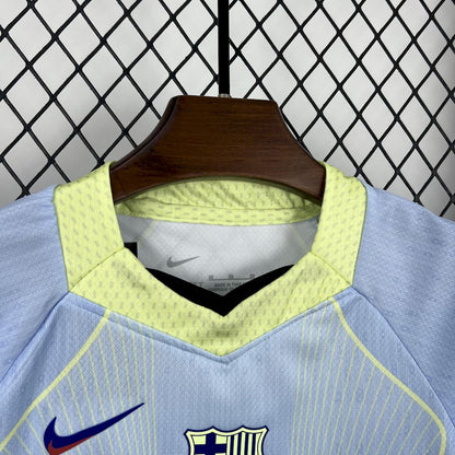 Barcelona 2025/26 Conjunto Azul Edição Especial – Criança