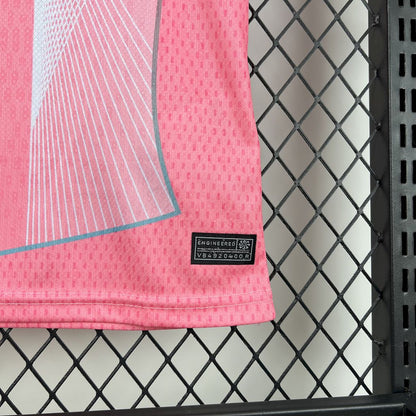 Barcelona 2025/26 Conjunto Rosa Edição Especial – Criança