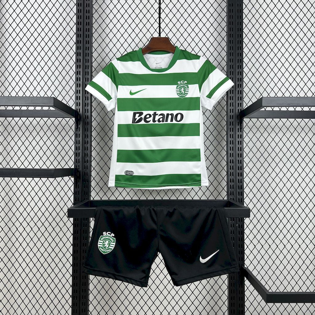 Sporting CP 2025/26 Conjunto Principal – Criança