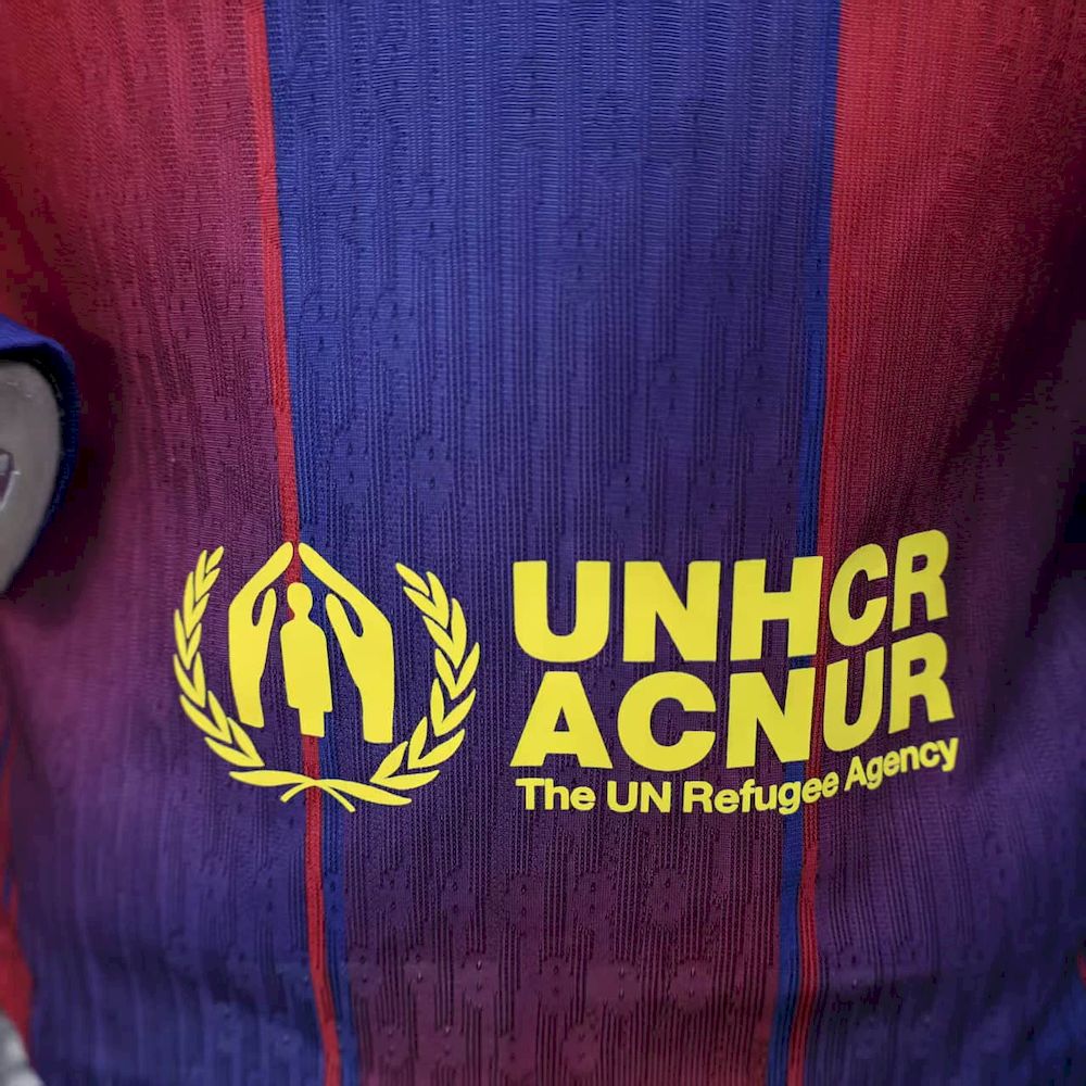 Barcelona 2025/26 Camisola Principal de Manga Comprida Versão Jogador – Homem