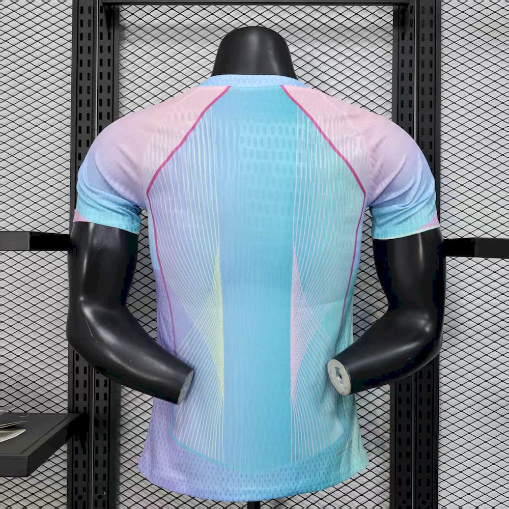 Barcelona 2025/26 Camisola Especial Bule Versão Jogador – Homem