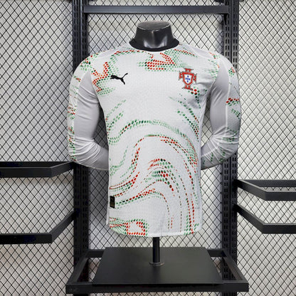 Portugal 2025/26 Camisola Alternativa de Manga Comprida Versão Jogador – Homem