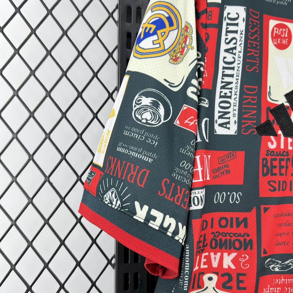 Real Madrid 2025/26 Camisola Doodle board – Homem