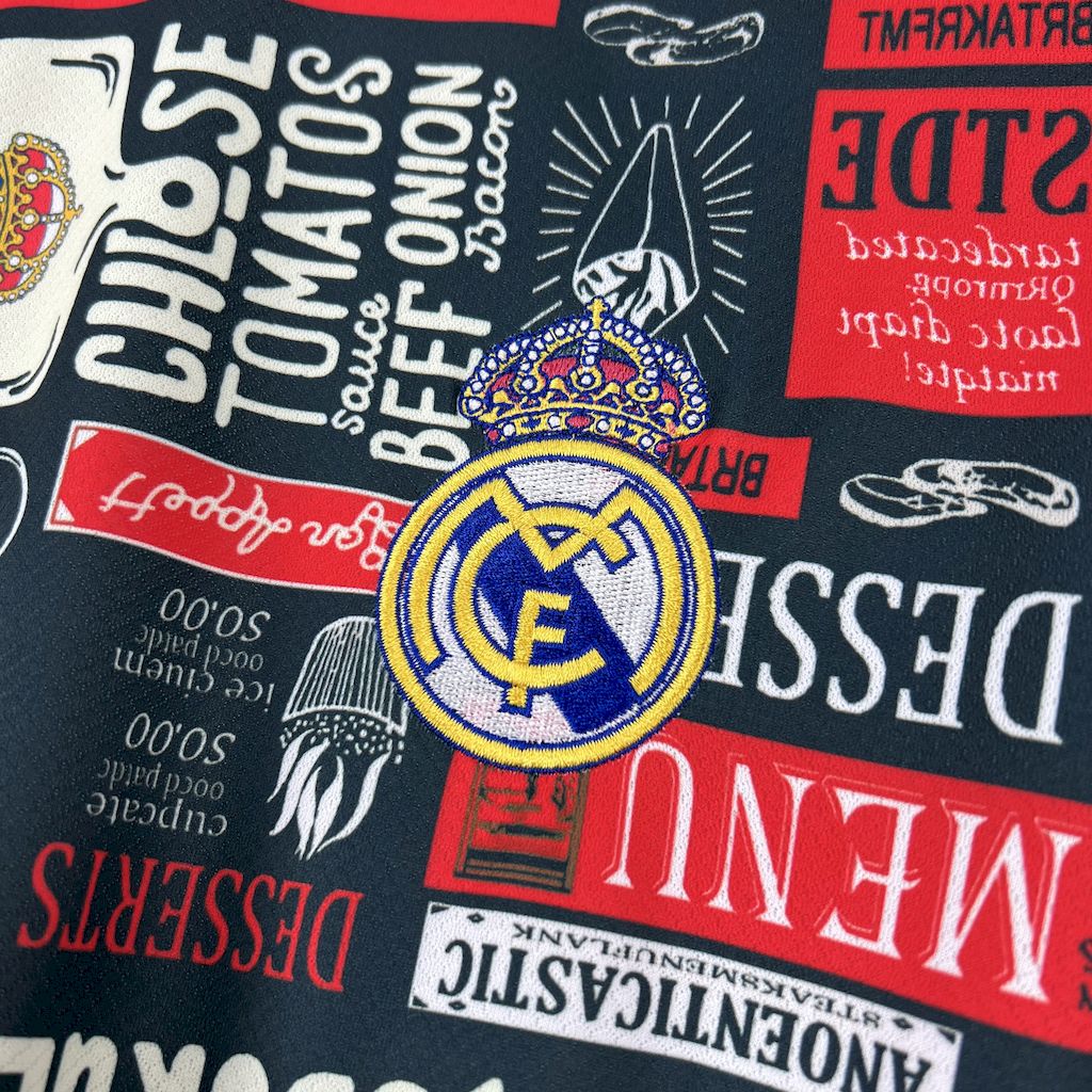 Real Madrid 2025/26 Camisola Doodle board – Homem
