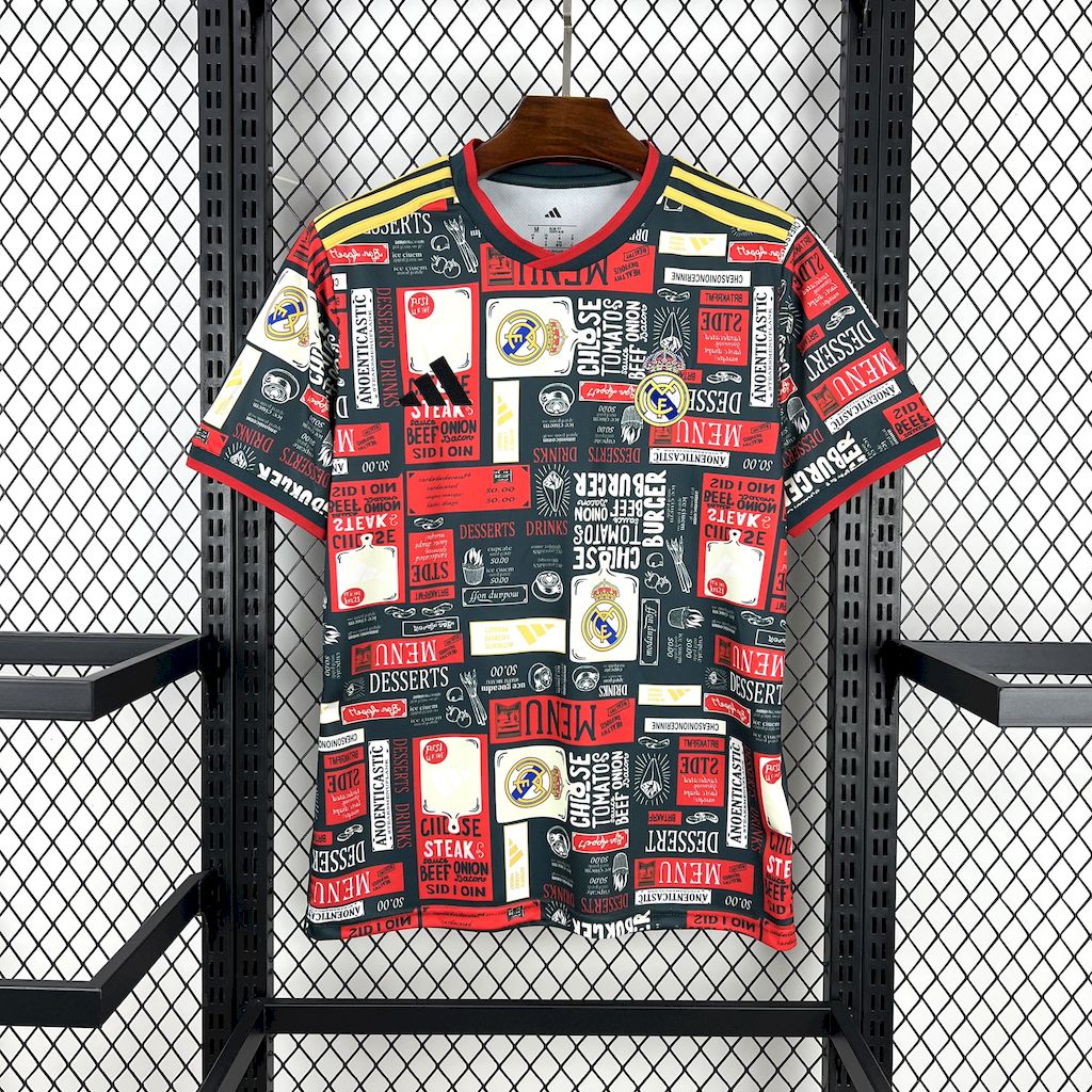 Real Madrid 2025/26 Camisola Doodle board – Homem
