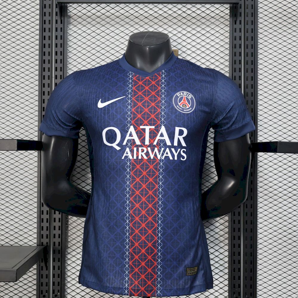 Paris Saint-Germain 2025/26 Camisola Principal Versão Jogador – Homem