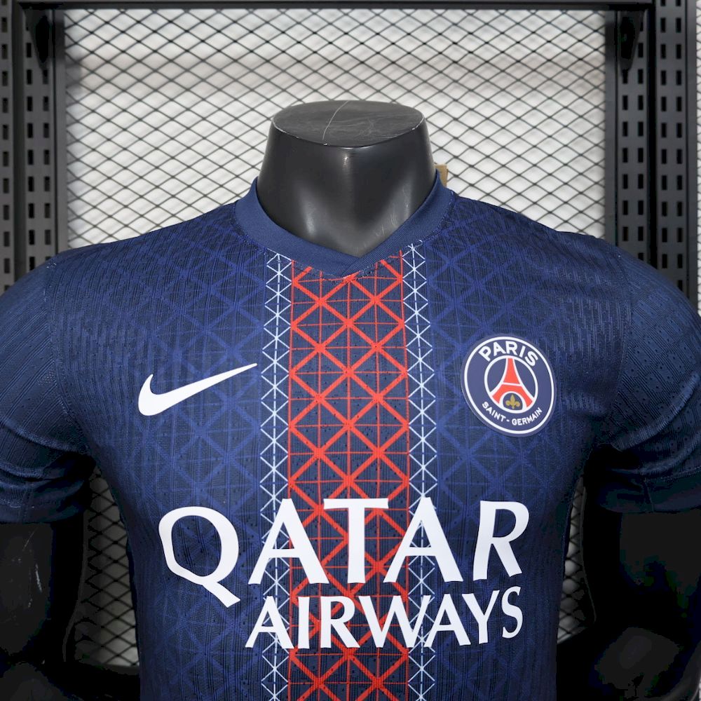 Paris Saint-Germain 2025/26 Camisola Principal Versão Jogador – Homem