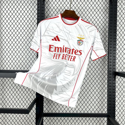 Benfica 2025/26 Camisola Branca Conceito Versão – Homem