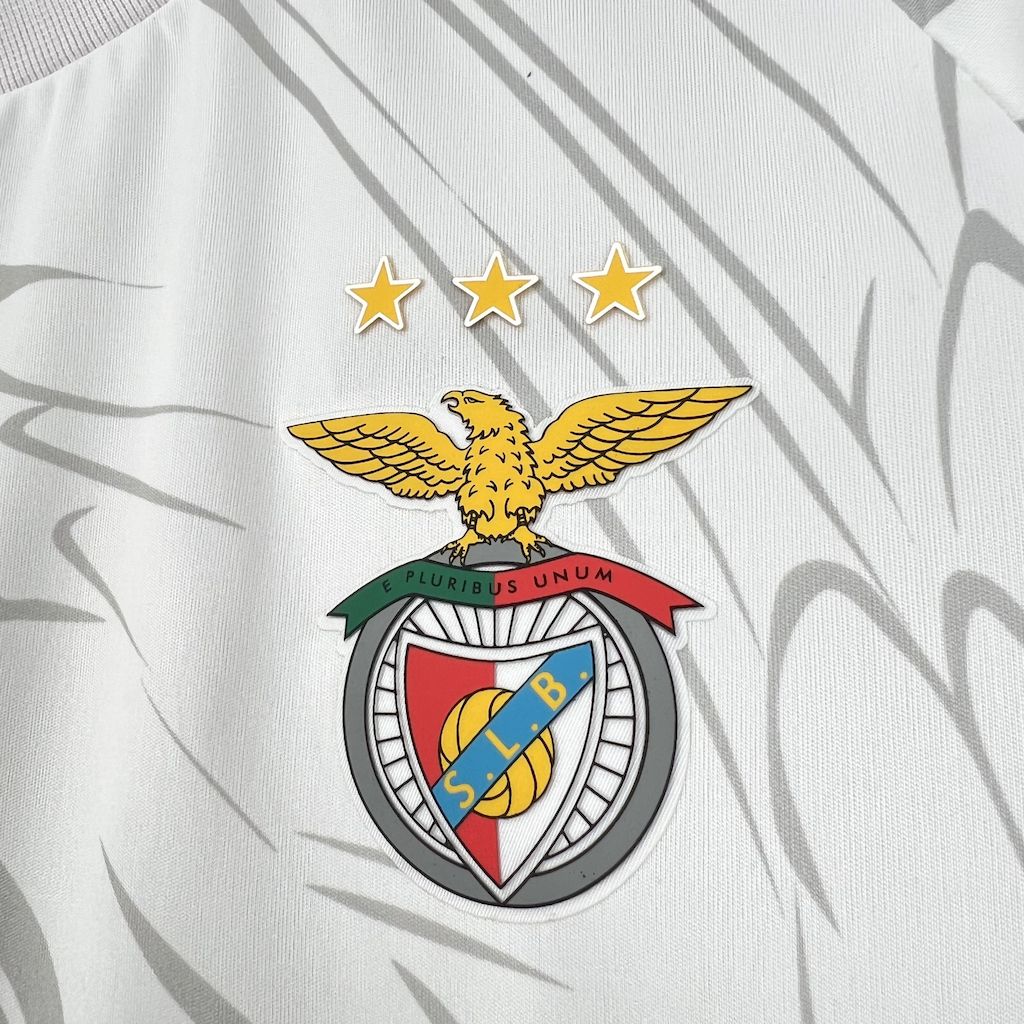 Benfica 2025/26 Camisola Branca Conceito Versão – Homem